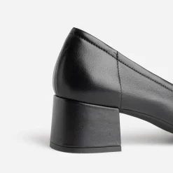 Eram Escarpins^Escarpin en cuir NOIR
