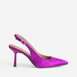 Texto Escarpins^Escarpin slingback satiné VIOLET