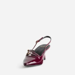 Texto Escarpins^Escarpin slingback verni BORDEAUX