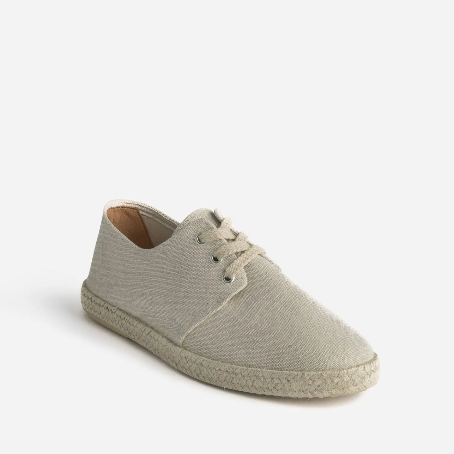 Eram Espadrilles^Espadrille en toile éco-conçu BEIGE