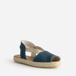 Eram Espadrilles^Espadrille bleue toile éco-conçu MARINE