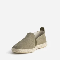 Eram Espadrilles^Espadrille toile éco-conçue KAKI