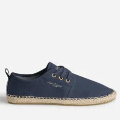 Lee Cooper Toiles|Baskets/Tennis^Espadrille bleu en toile MARINE