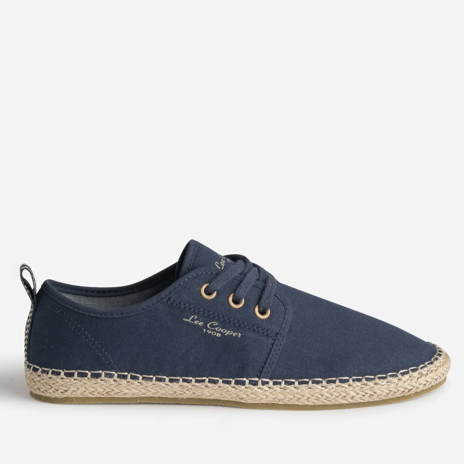 Lee Cooper Toiles|Baskets/Tennis^Espadrille bleu en toile MARINE