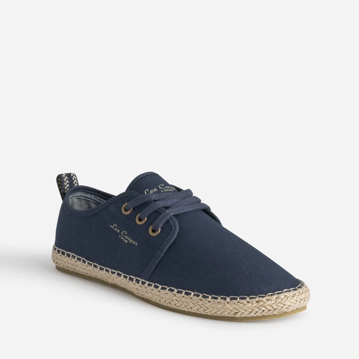Lee Cooper Toiles|Baskets/Tennis^Espadrille bleu en toile MARINE