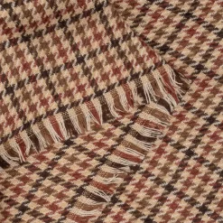 Eram Echarpes & Foulards^Etole beige à motif pied-de-poule MULTICOLORE