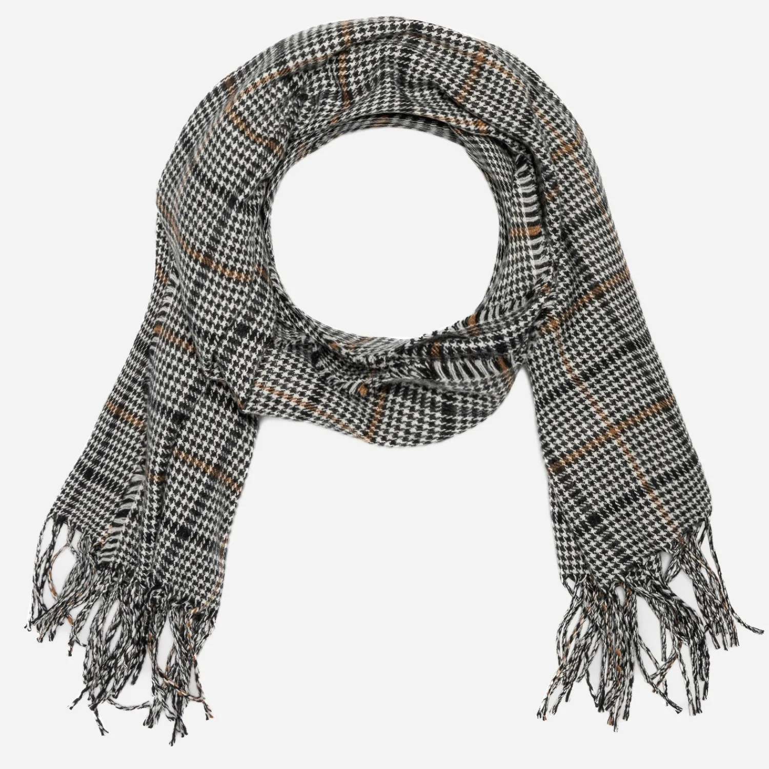 Eram Echarpes & Foulards|Accessoires^Etole e à motif prince-de-galles NOIR
