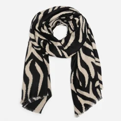 Eram Echarpes & Foulards^Etole e motif animalier NOIR