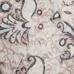 Texto Echarpes & Foulards^Foulard beige à motif fleurs baroques CAMEL