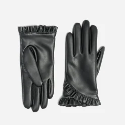 Eram Gants & Parapluie^Gants s avec poignets volantés NOIR