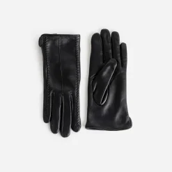 Eram Gants & Parapluie^Gants s en cuir avec détails embossés NOIR