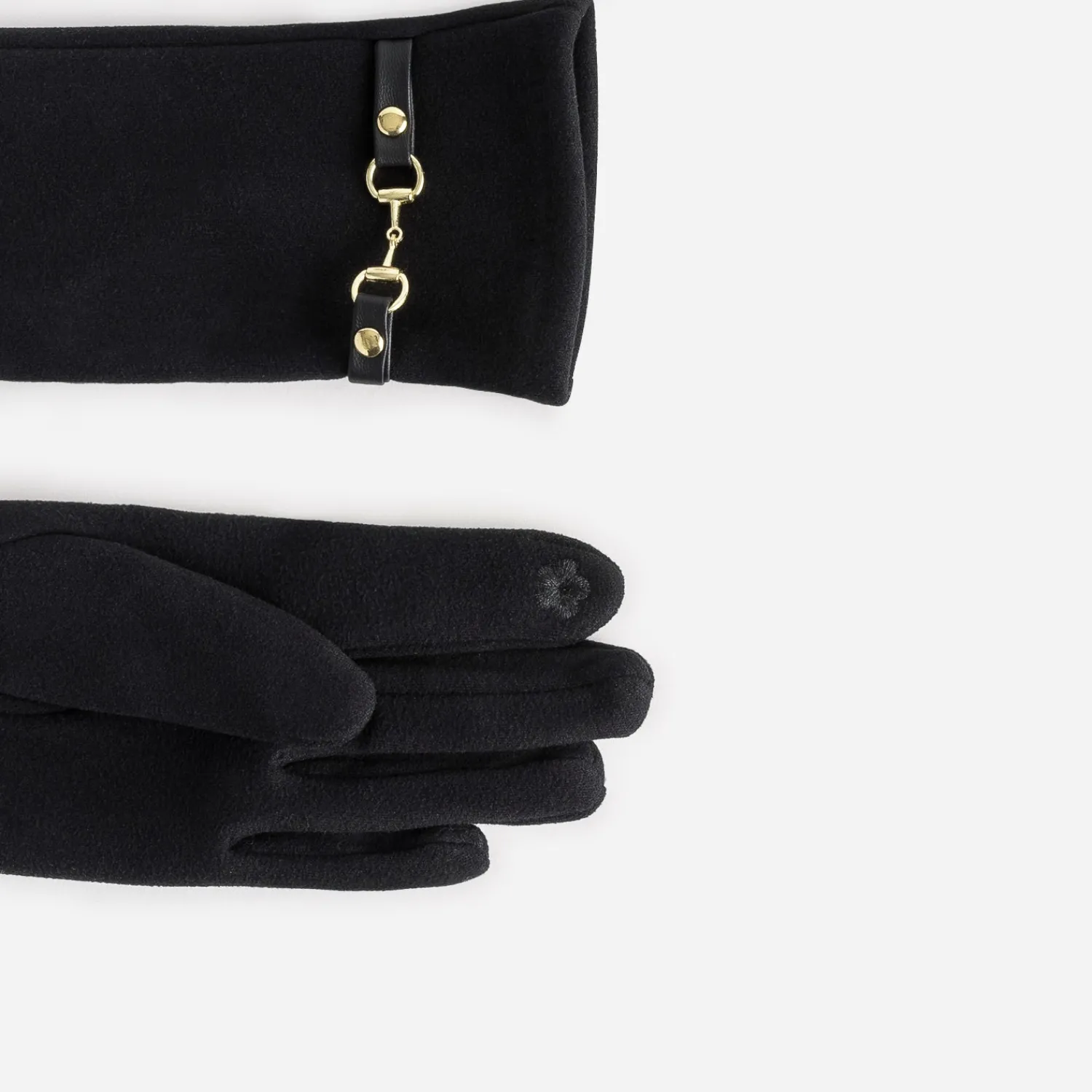 Eram Gants & Parapluie^Gants s en textile décor mors NOIR
