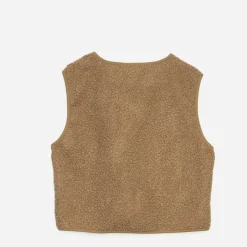 Texto Vestes & Gilets^Gilet camel sans manches MARRON