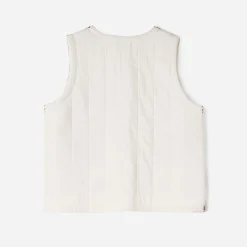 Texto Vestes & Gilets^Gilet écru maxi broderies BEIGE