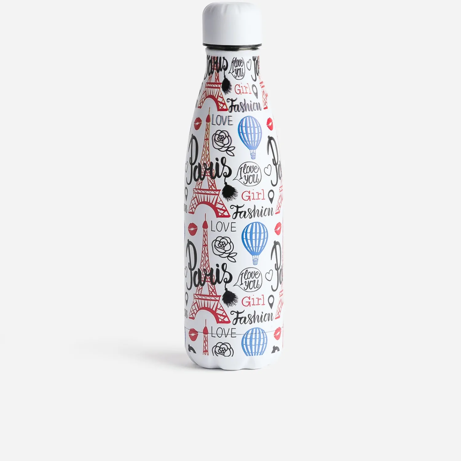 Eram Autres Accessoires^Gourde blanche motif inspiration Paris MULTICOLORE