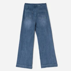 Texto Pantalons & Jeans^Jean à pont BLEU