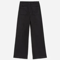 Texto Pantalons & Jeans^Jean à pont NOIR