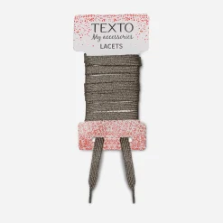 Texto Autres Accessoires^Lacets irisés dés OR