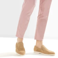 Eram Mocassins^Mocassin cuir velours BEIGE