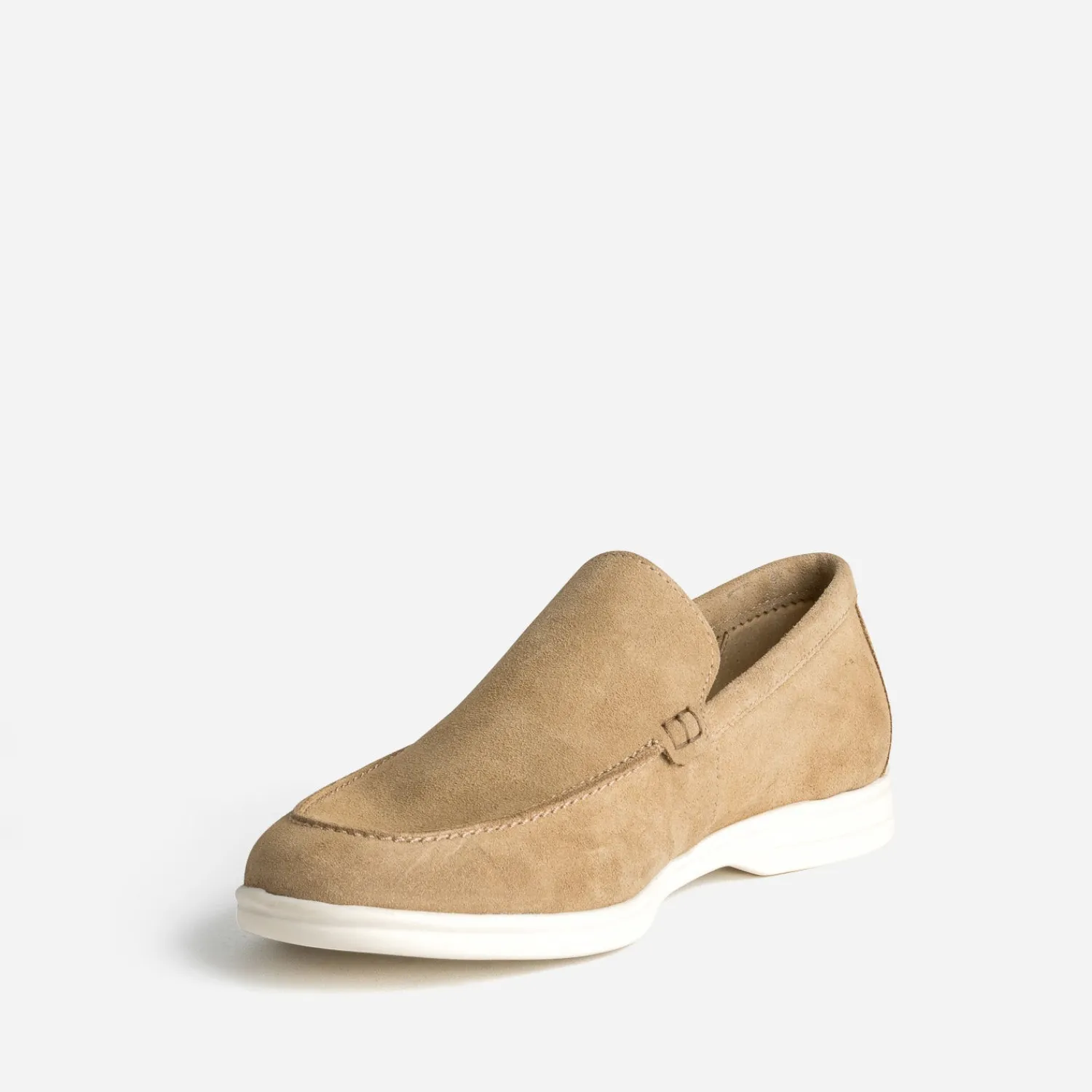 Eram Mocassins^Mocassin cuir velours BEIGE