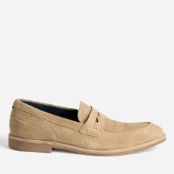 Eram Mocassins^Mocassin cuir velours éco-conçu BEIGE