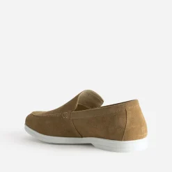 Eram Mocassins^Mocassin cuir velours BEIGE