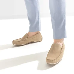 Eram Mocassins^Mocassin en cuir velours BEIGE