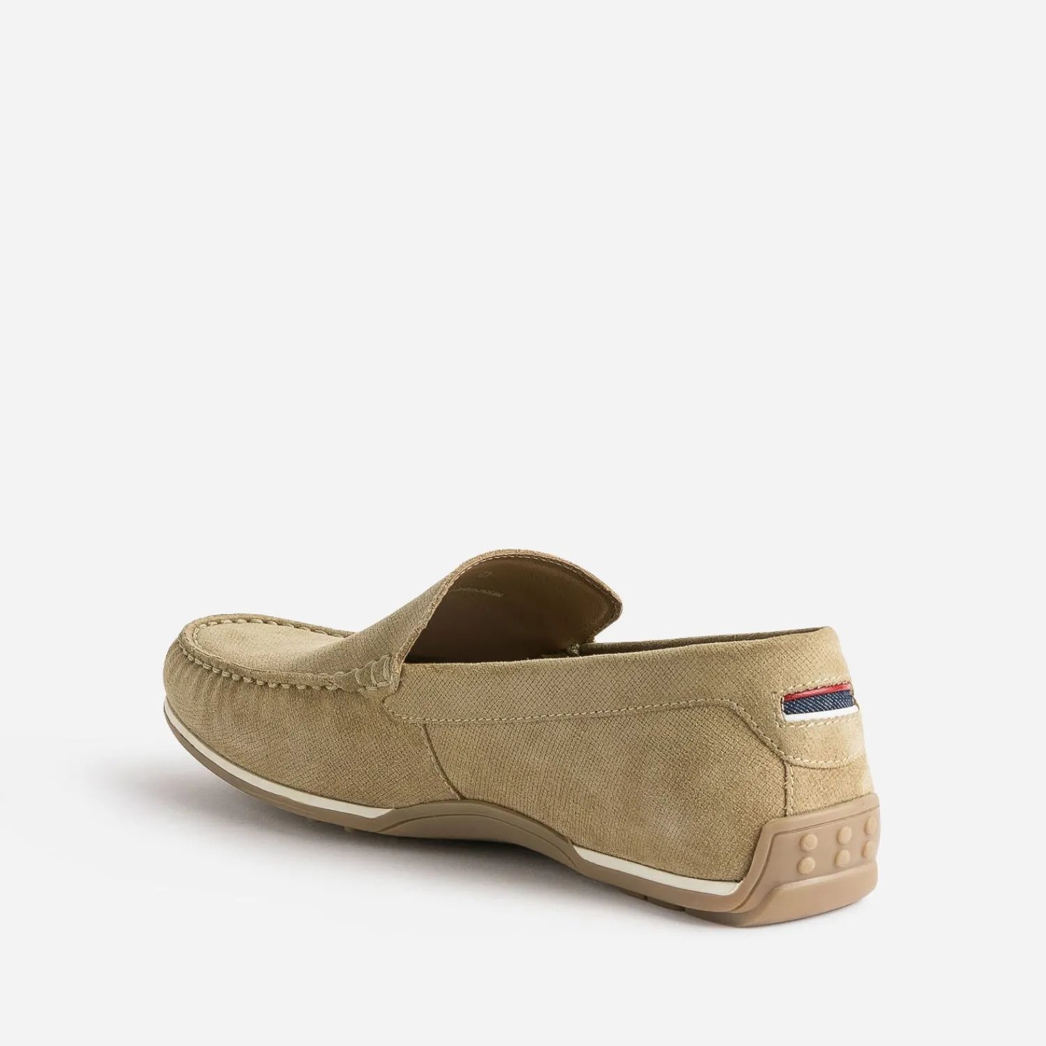 Eram Mocassins^Mocassin en cuir velours BEIGE