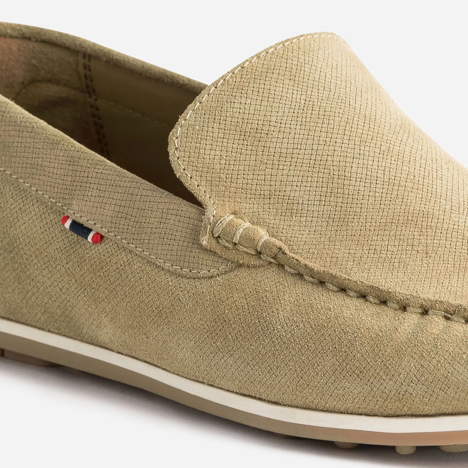 Eram Mocassins^Mocassin en cuir velours BEIGE