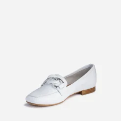 Eram Mocassins/Slippers^Mocassin éco-conçu en cuir BLANC