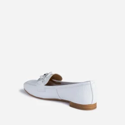 Eram Mocassins/Slippers^Mocassin éco-conçu en cuir BLANC