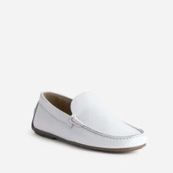 Eram Mocassins^Mocassin en cuir BLANC