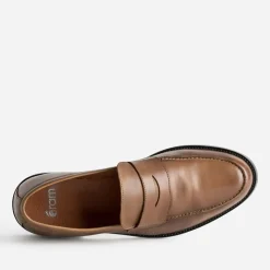 Eram Mocassins^Mocassin cuir CAMEL