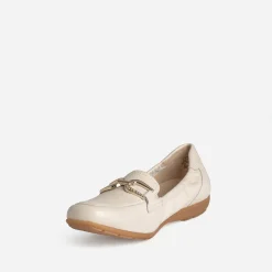 Caprice Mocassins/Slippers^Mocassin beige clair cuir ECRU