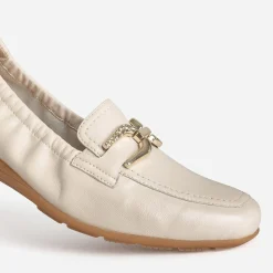 Caprice Mocassins/Slippers^Mocassin beige clair cuir ECRU