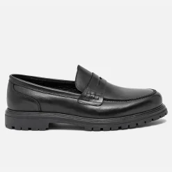 Eram Mocassins|Chaussures De Ville^Mocassin éco-conçu en cuir NOIR