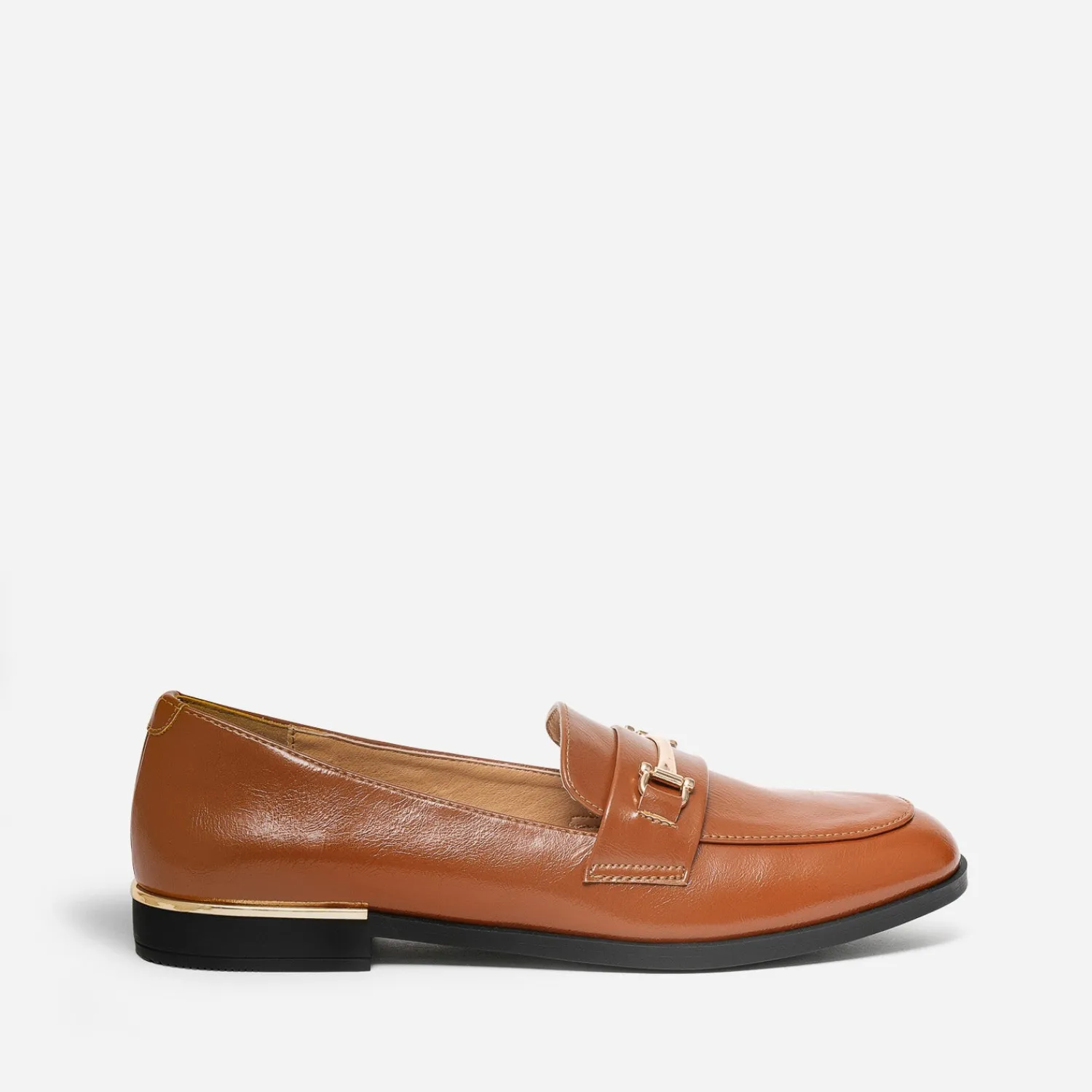 Eram Mocassins/Slippers^Mocassin cognac détails dorés MARINE