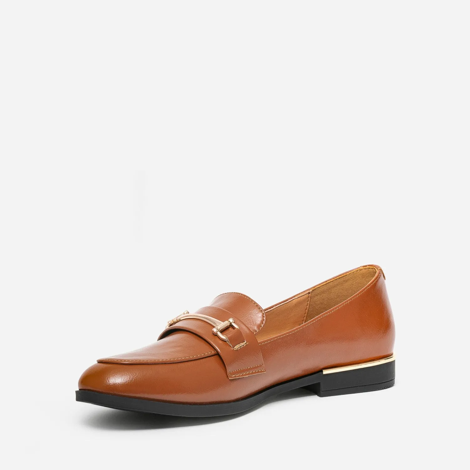Eram Mocassins/Slippers^Mocassin cognac détails dorés MARINE