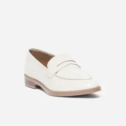 Eram Flex Mocassins/Slippers^Mocassin écru cuir verni BEIGE CLAIR