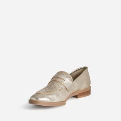 Eram Flex Mocassins/Slippers^Mocassin dé cuir perfé OR
