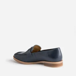 Eram Flex Mocassins/Slippers^Mocassin en cuir MARINE