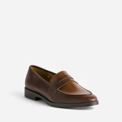 Eram Flex Mocassins/Slippers^Mocassin foncé en cuir MARRON