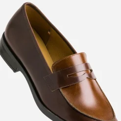 Eram Flex Mocassins/Slippers^Mocassin foncé en cuir MARRON