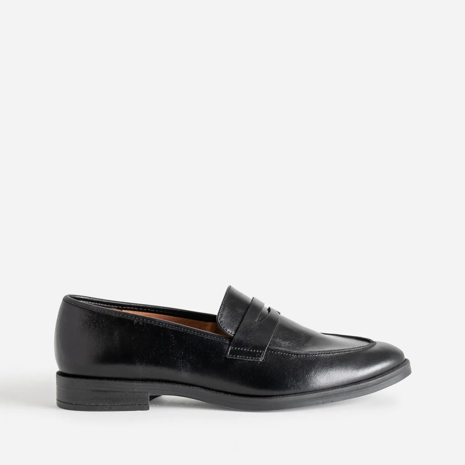 Eram Flex Mocassins/Slippers^Mocassin en cuir NOIR