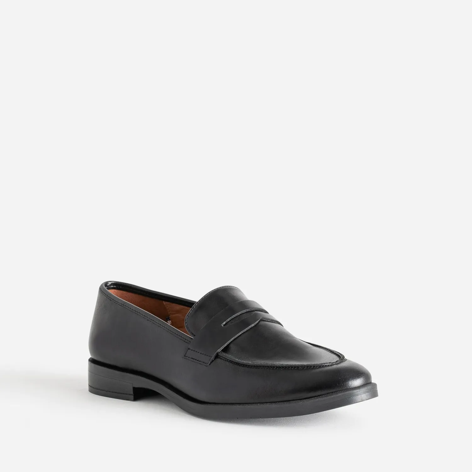 Eram Flex Mocassins/Slippers^Mocassin en cuir NOIR