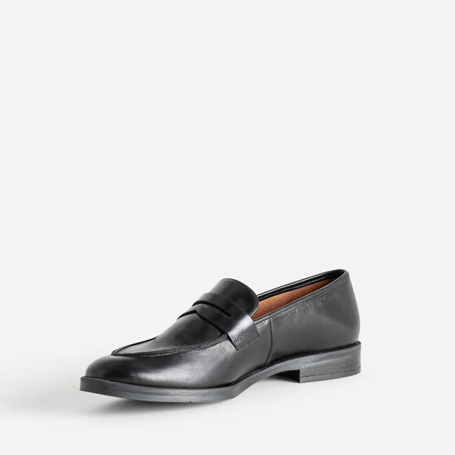 Eram Flex Mocassins/Slippers^Mocassin en cuir NOIR