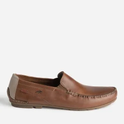 Fluchos Mocassins^Mocassin en cuir COGNAC
