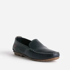 Fluchos Mocassins^Mocassin en cuir MARINE