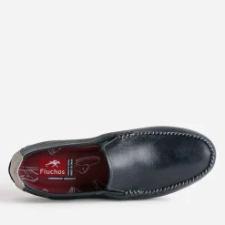 Fluchos Mocassins^Mocassin en cuir MARINE