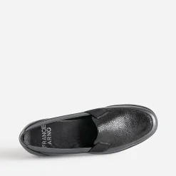 FRANCE ARNO Mocassins/Slippers^Mocassin gris en cuir MARRON